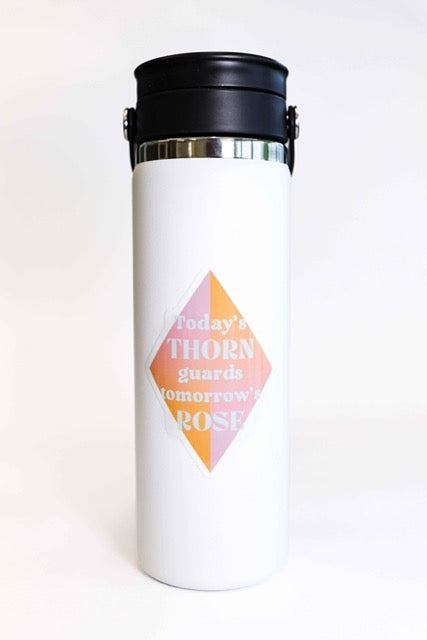 Inspirational Restickable Sticker - Today's Thorn