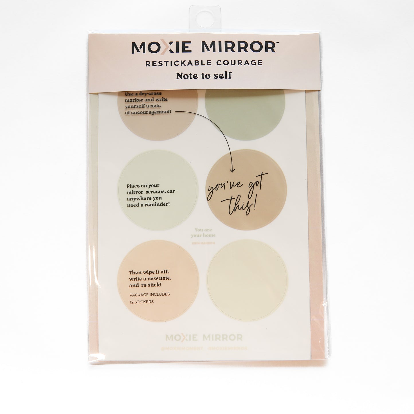 Note to Self - Circle Sticker Sheet