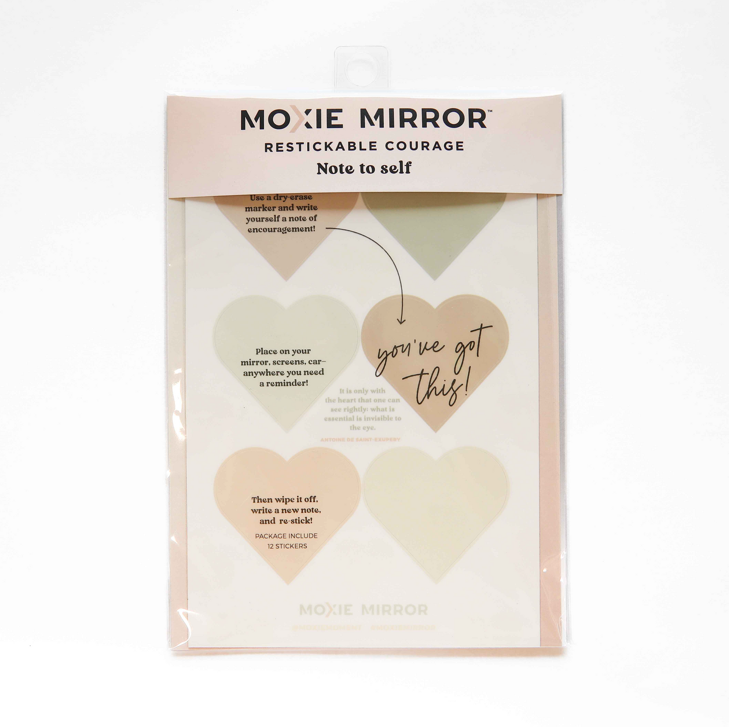 Note to Self - Heart Sticker Sheets