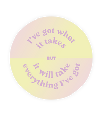 Load image into Gallery viewer, Inspirational Restickable Sticker - What It Takes
